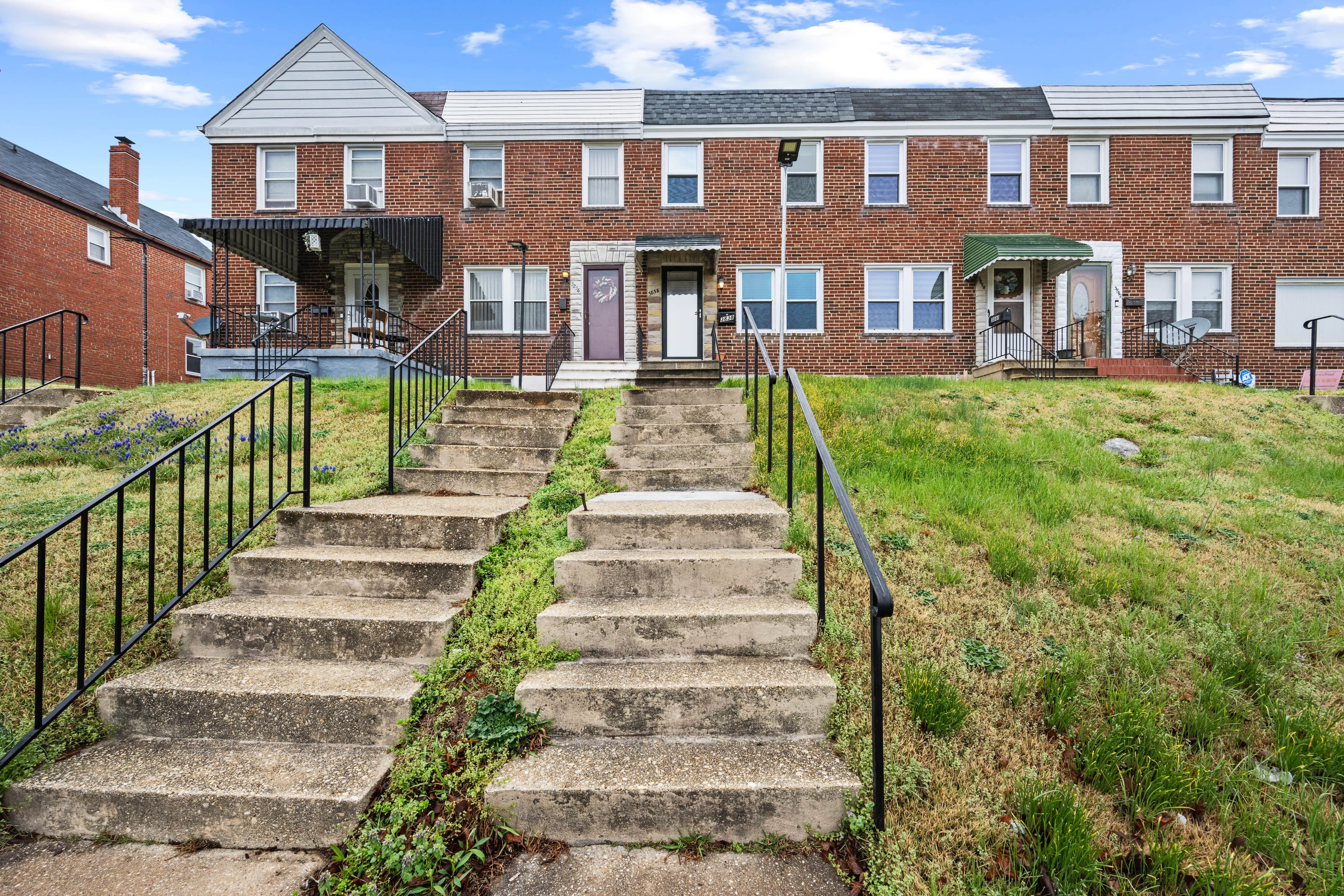 Front exterior of 3838 Lyndale Avenue, Baltimore